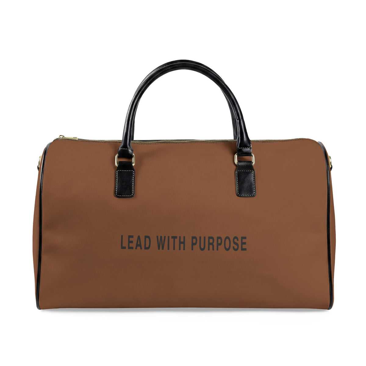 Lead With Purpose premium weekender travel bag by New Horizon Unplugged