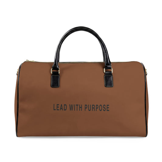 Lead With Purpose premium weekender travel bag by New Horizon Unplugged
