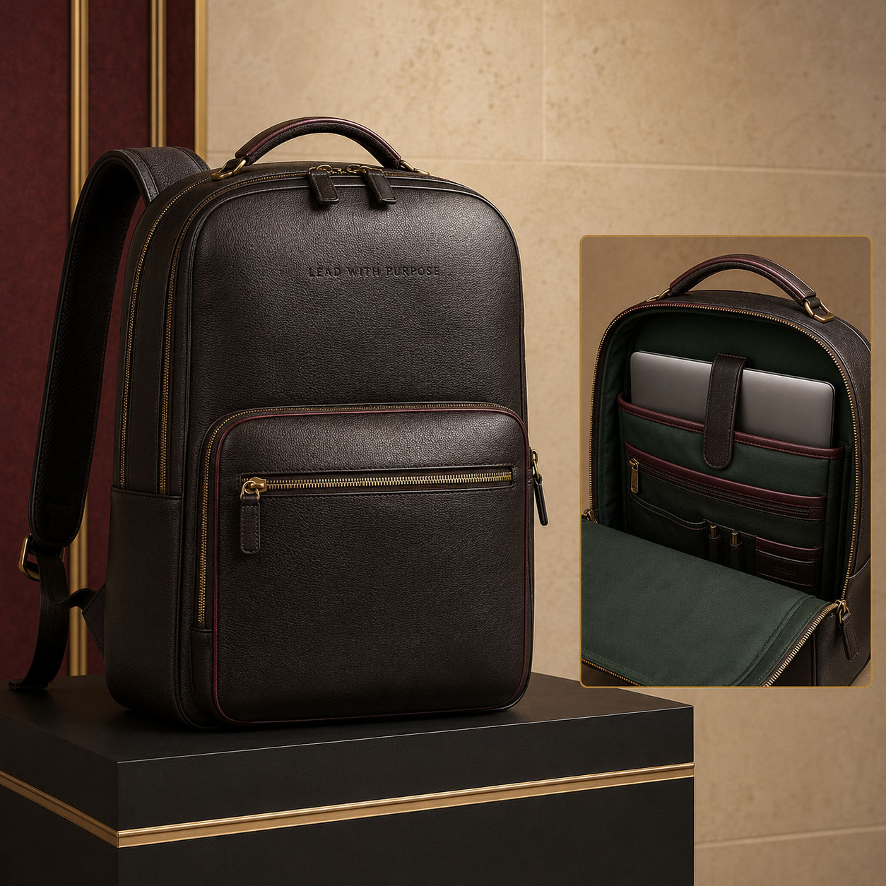 Lead With Purpose 15-Inch Laptop Backpack