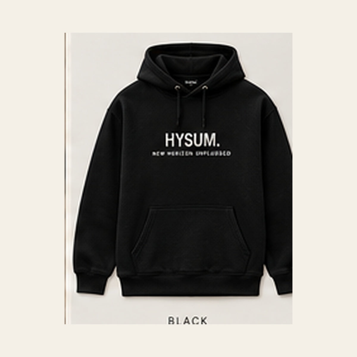 HYSUM How You Show Up Matters hoodie front product image